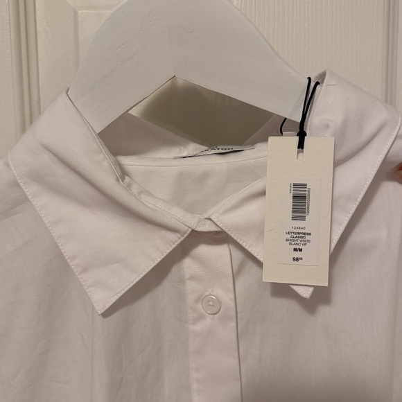 Babaton white shirt NWT - Picture 4 of 4